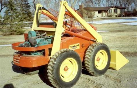 when was the first skid steer made|the first skid steer.